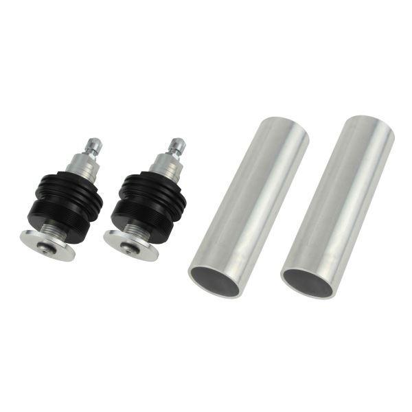 GPZ900R(A12-A16) 用 イニシャルアジャスターT1(エアバルブ付) ブラックボディ/シ...