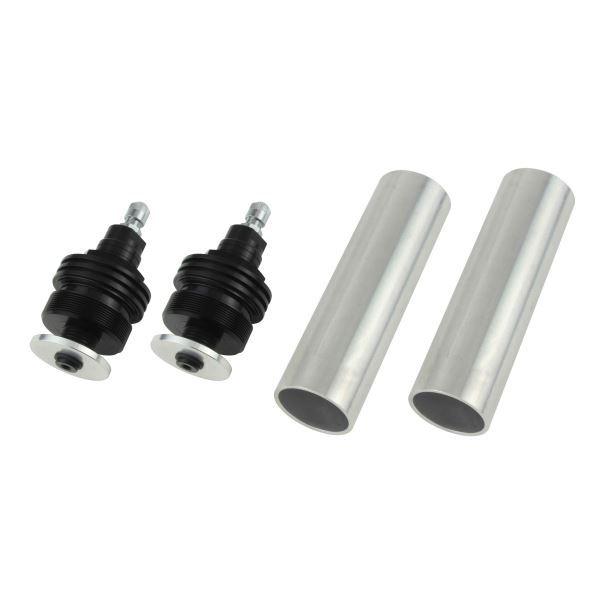 GPZ900R(A12-A16) 用 イニシャルアジャスターT1(エアバルブ付) ブラックボディ/ブ...