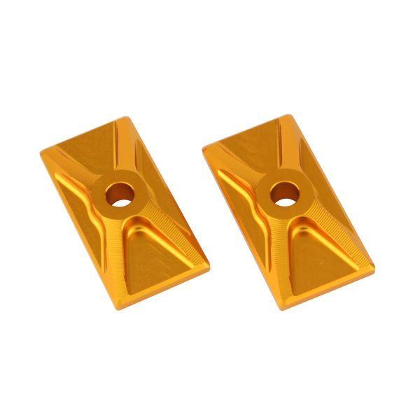 Ninja250R/ニンジャ250R(2008-2012) 用 チェーンアジャスターキャップ ゴール...