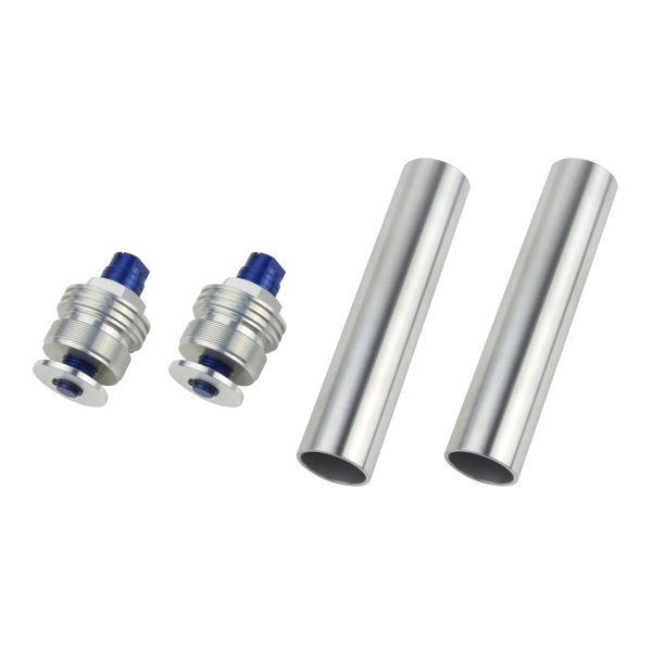 XJR400R/RII(1995-1997) 用 イニシャルアジャスターT2(エアバルブ無) シルバ...