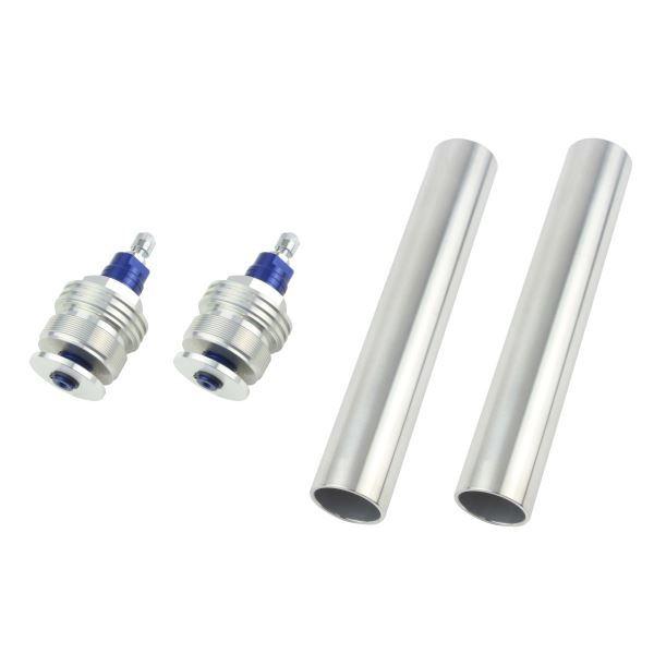 XJR400R/R2(1998-2007) 用 イニシャルアジャスターT1(エアバルブ付) シルバー...