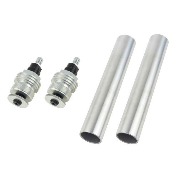 GSX250R(2017) 用 イニシャルアジャスターT1(エアバルブ付) シルバーボディ/ブラック...