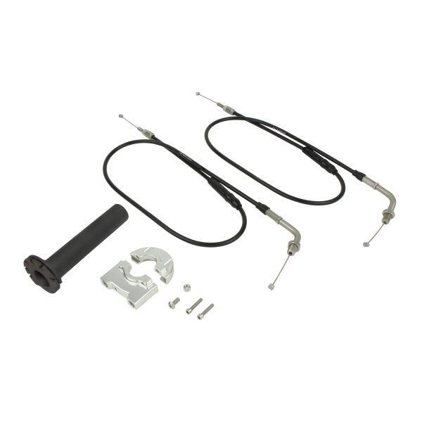 アジャスタブル用 コンパクトハイスロットルKIT シルバー｜ポッシュフェイス/POSH