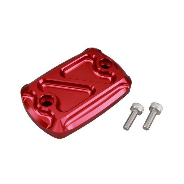 YZF-R3(2016-2020) 用 マスターシリンダーキャップ(ミドルスクエア) レッド｜ポッシ...