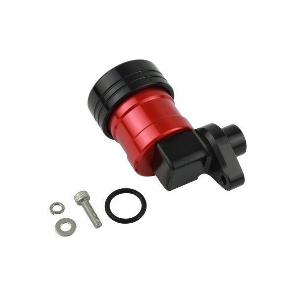 NSR80用 ビレットリアマスタータンク ストレート レッド/ブラック｜ポッシュフェイス/POSH