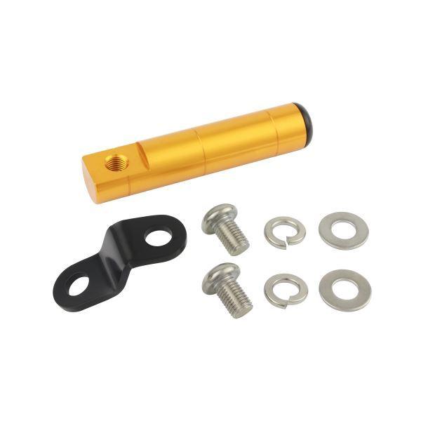 Ninja250/ニンジャ250(2018) 用 スマートフォンホルダーマウントステーベース ゴール...