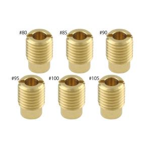 高品質]KEIHIN/ケイヒン全ネジ大用メインジェットSet C[95番-108番まで