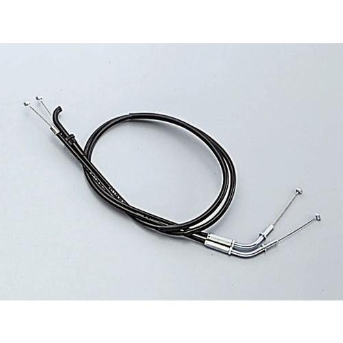 GPZ400R用 ロング・スロットルケーブルW(+10cm) ｜ハリケーン