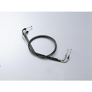 ドラッグスター400/DS400(00-08)用 ロング・スロットルケーブルW(+20cm)