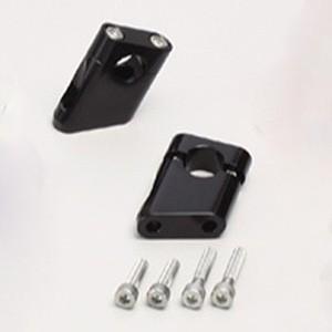 バリオス/BALIUS2(91-07/ZR250A/B)用 セットバックホルダー(ブラック) ｜ハリ...