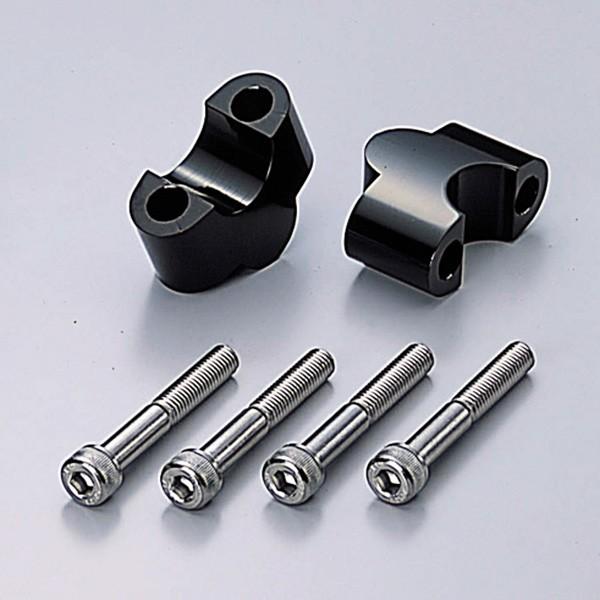 NC750X/LD(14-16/ABS可)用 ハンドルアップスペーサーH25(ブラック) ｜ハリケー...