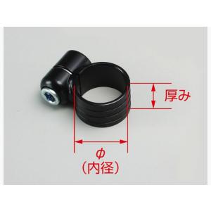 φ37用 セパハンホルダー左右set(ブラック...の詳細画像1