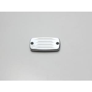 スティード400/STEED400用 マスターシリンダーキャップ(スリット/メッキ)＿ハリケーン