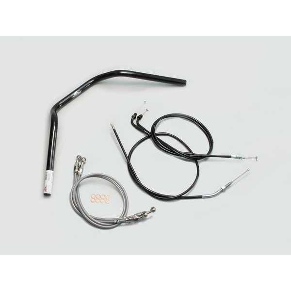 CB400SBスーパーボルドール-VTEC3(05-07/NC39)用 ナロー2型ハンドルSET(ブ...