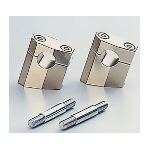 ZRX1200R/ZRX1100用 ヘキサゴン型セットバックホルダーH40(チタン) ｜ハリケーン