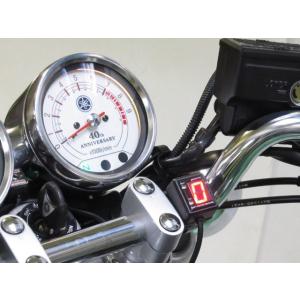 SR400 メーター スピード タコ インジケーターランプ △B611！RH01J