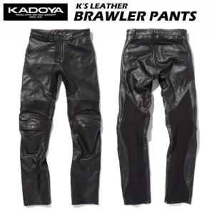 KADOYA  カドヤ　レザーパンツ　BRAWLER PANTS　3Lサイズ　2019AW NEW COLLECTION　No.2273 　K’S LEATHER　プロテクター入り｜moto-town