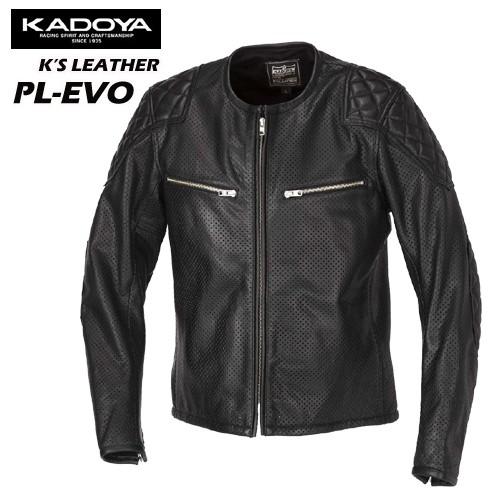 KADOYA　カドヤレザージャケット　カドヤ革ジャン　PL-EVO　No.1198 　パンチングレザ...