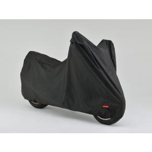 デイトナ DAYTONA 防塵 ボディカバー バイクカバーSIMPLE (シンプル) ブラック LLサイズ 98203｜moto-zoa2号店