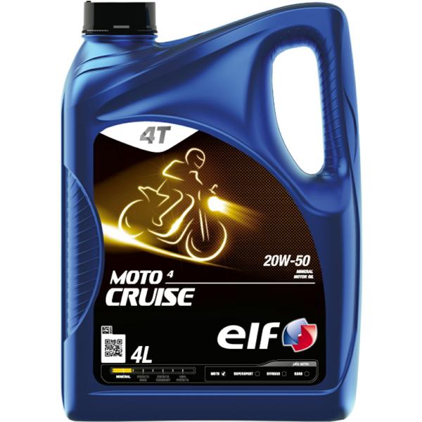 elf(エルフ) バイク用 4st エンジンオイル MOTO 4 CRUISE (モト 4 クルーズ...
