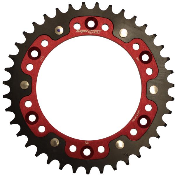 スーパースプロックス(Supersprox) バイク用 ドリブン スプロケット リア ステルス(ST...