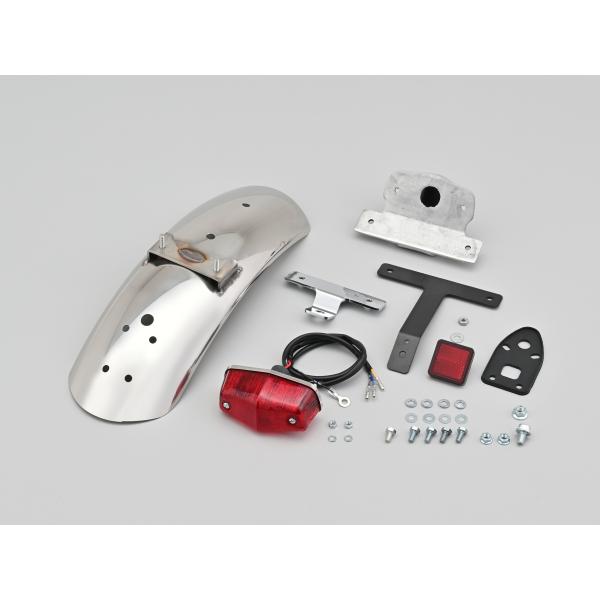 デイトナ DAYTONA バイク用 フロントフェンダー (ショート) ステンレスショートフェンダー ...