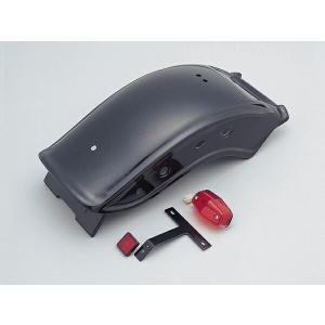 デイトナ DAYTONA バイク用 リヤフェンダー ショートボブリアフェンダーキット DS400(〜'12)用 ブラックゲルコート 34004｜moto-zoa ヤフーショッピング店