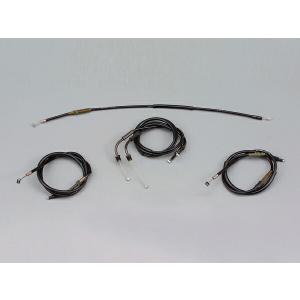 デイトナ DAYTONA バイク用 クラッチケーブル ショートケーブルセット SR系用('88/8〜'00)ブラック 61395