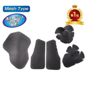 ROUGH&amp;ROAD (ラフ&amp;ロード) バイク用 清涼グッズ エアスルーパッドフルセット ブラック ...