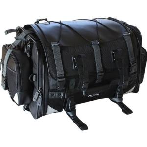タナックス TANAX バイク用 リアバッグ キャンピングシートバッグ2 モトフィズ(MOTOFIZZ) ブラック MFK-102 (可変容量59-75L)