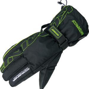 コミネ Komine バイクグローブ Gloves GK-132 レインオーバーグローブ ブラック グリーン 黒 緑 Lサイズ 06-132/BK/GRN/L｜moto-zoa