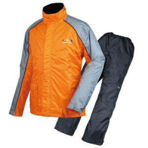 ROUGH&amp;ROAD (ラフ&amp;ロード) バイク用 防水 レインウエア デュアルテックスコンパクトレイ...