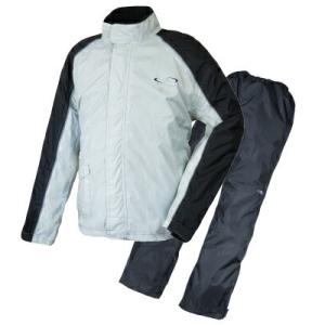 ROUGH&amp;ROAD (ラフ&amp;ロード) バイク用 防水 レインウエア デュアルテックスコンパクトレイ...