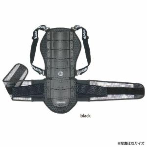 ち*で様 コミネ(KOMINE) バイク用 プロテクター Black L コミネ KOMINE バイク用 プロテクター 背中 脊椎 Protector SK