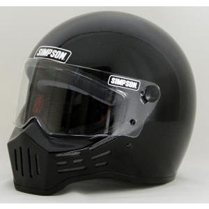 SIMPSON  バイク用 フルフェイスヘルメット M30 ブラック 61cm 3305116100