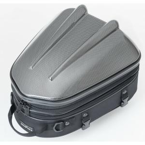 タナックス (TANAX) MOTOFIZZ バイクシートバック シェルシートバックMT/カーボン柄