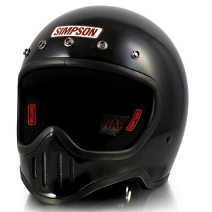 SIMPSON  バイク用 フルフェイスヘルメット M50 ブラック 59-60cm 3309115960