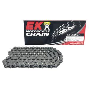 EKチェーン(江沼チェーン) バイク用チェーン 420SR スチール 102リンク SPJ クリップ｜moto-zoa ヤフーショッピング店