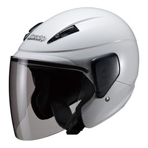 マルシン(Marushin) バイクヘルメット セミジェット M-520 ホワイト フリーサイズ (57~60cm)