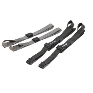 タナックス TANAX MOTOFIZZ シートバッグ用 パワータイベルト 2本セット 250mm~2400mm ブラック MF-4724｜moto-zoa ヤフーショッピング店