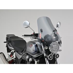 GIVI(ジビ)A620スモークスクリーン【加工品】 GIVI(ジビ) バイク用 スクリーン 汎用(フォーク/バーハンドル