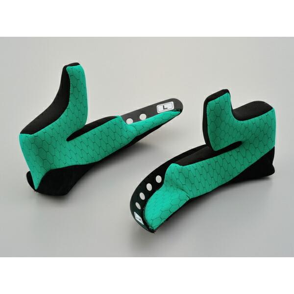 デイトナ DAYTONA バイク用 X-802RR チークパッド40 STD サイズ：L (NOLA...