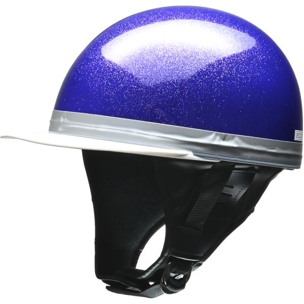 リード工業 (LEAD) ハーフヘルメット HARVE HS-501 メタルパープル フリーサイズ ...