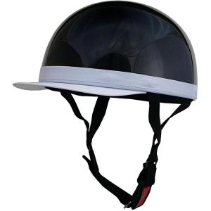 リード工業 LEAD バイク スクーター 自転車 ハーフ ヘルメット CROSS CR-740 ブラック フリーサイズ (57-60cm未満)