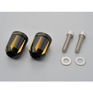 DAYTONA  バイク用 バーエンド PREMIUM ZONE  バーエンドプラグ スクラッチTYPE KAWASAKI用 ゴールド 93136