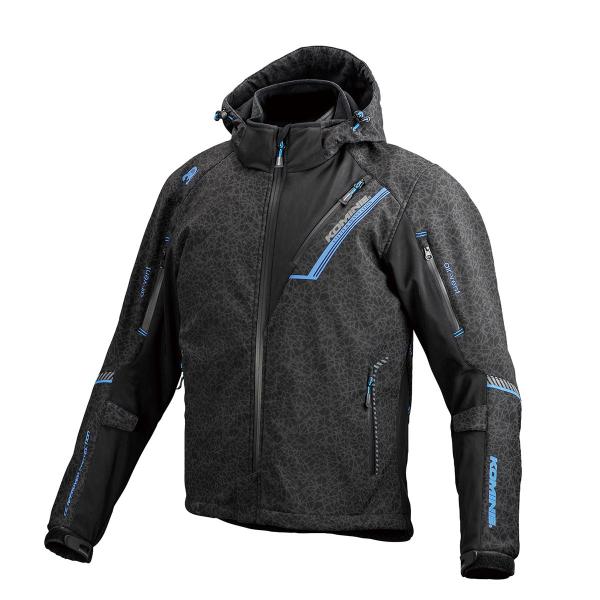 コミネ Komine バイク用 ジャケット Jacket JK-579 プロテクトソフトシェルウイン...
