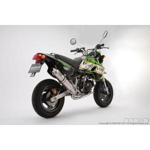 ビームス BEAMS バイク用 マフラー KSR110 BC - KL110A フルエキ フルエキゾ...