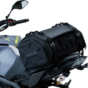 12日クーポンあり RSタイチ RS TAICHI バイク用 1泊 2泊 バッグ ラージ シートバッグ.32 ブラック RSB313BK01｜moto-zoa