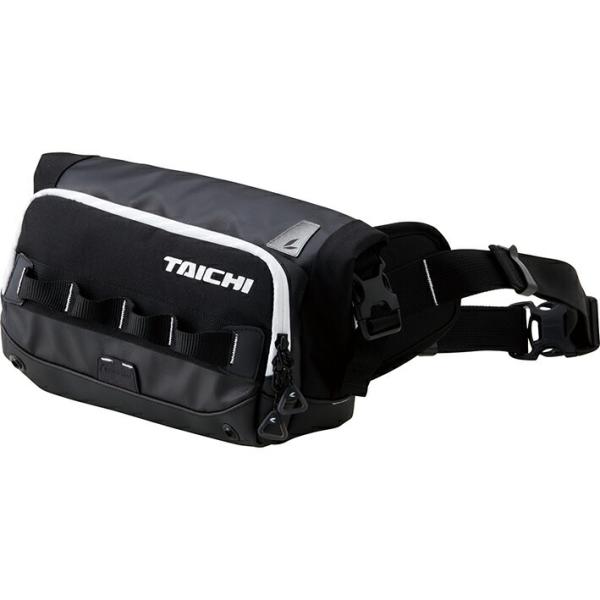 RSタイチ RS TAICHI バイク用 バッグ WP ヒップバッグ ブラック/ホワイト 5L RS...
