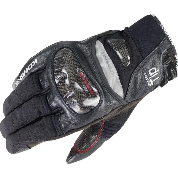 コミネ バイクグローブ Gloves GK-819 カーボンプロテクトウインターグローブ ブラック ...